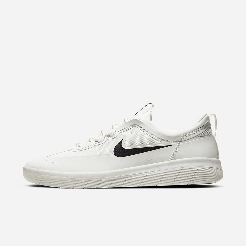 Chaussure De Skate Nike SB Nyjah Free 2 Blanche 1264-859 Summit White/Summit White/Summit White/Black Femme | WPS-79629057